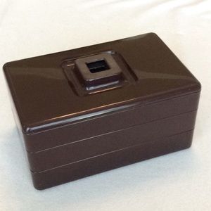 FINAL SALE PRICE Vintage Tupperware Stacking Jewelry Storage Box